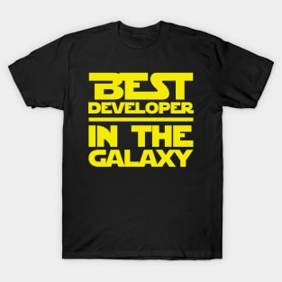 Best Developer In The Galaxy T-Shirt